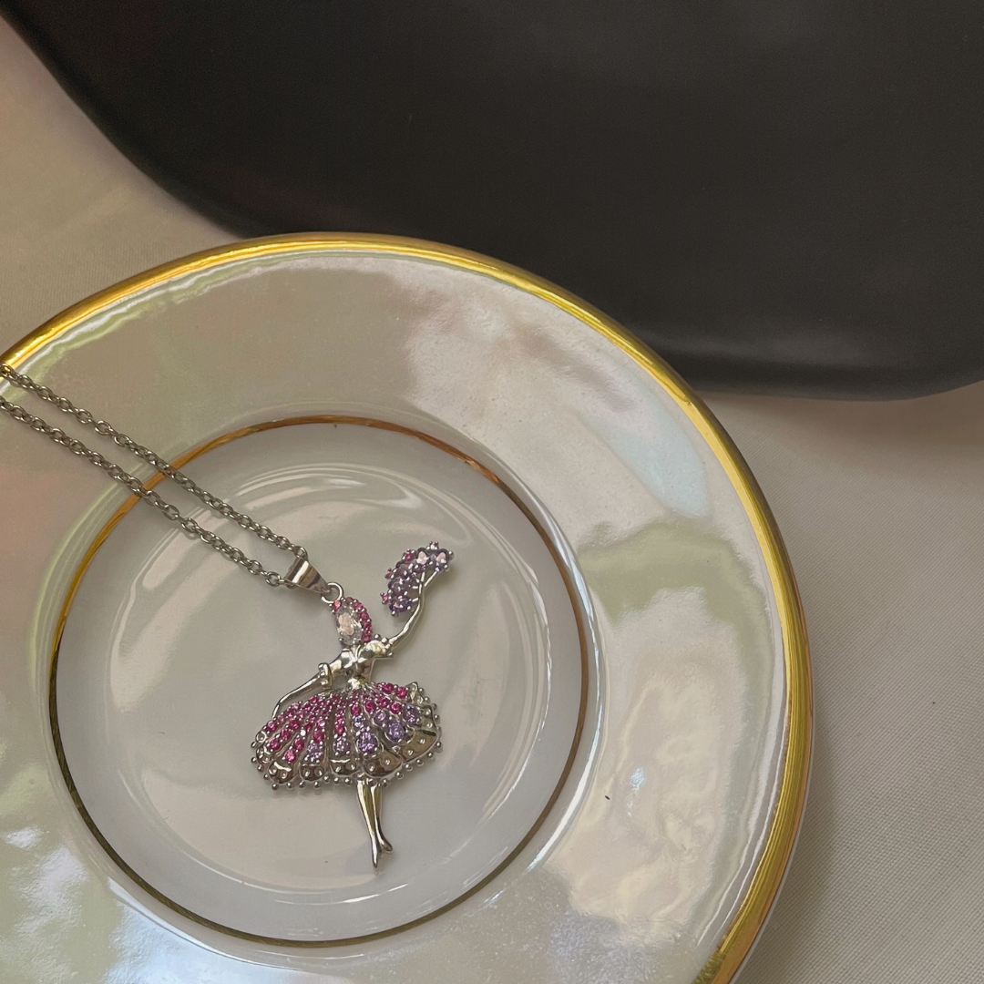 Enchanting Floral Fantasy Pendant