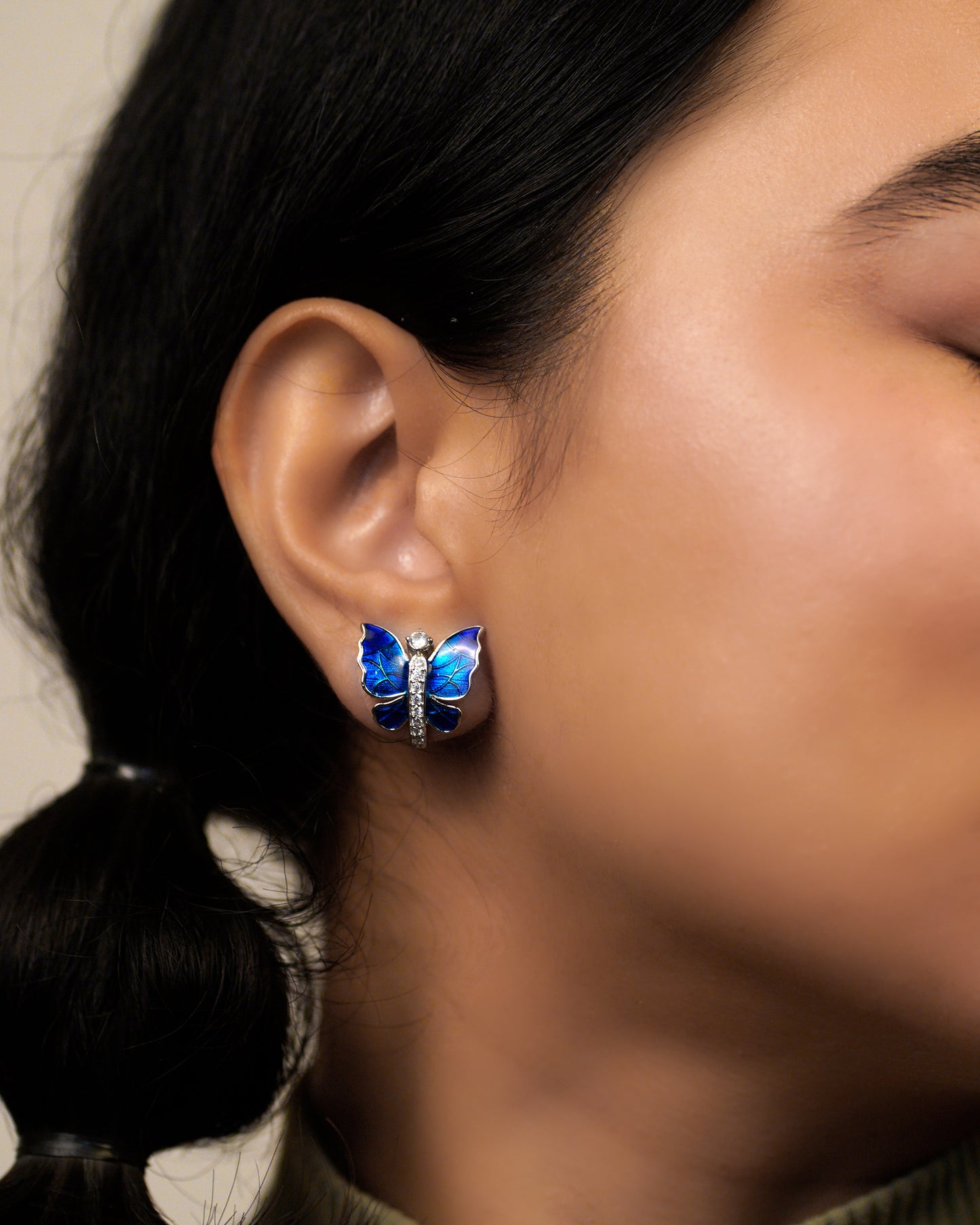 Oceanic Wings of Wonder Earrings