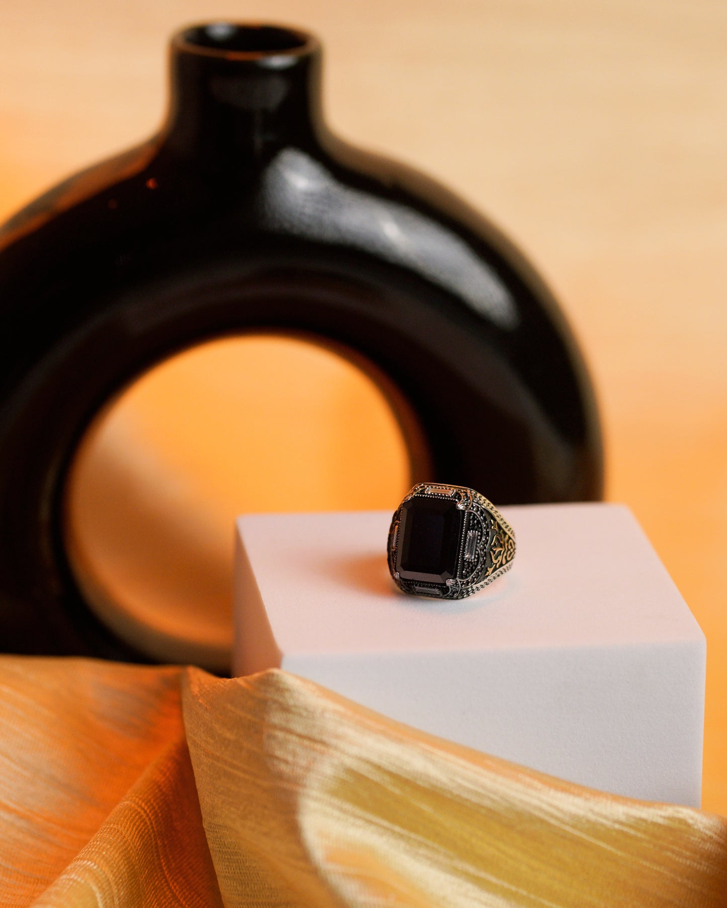 Titan's Midnight Ring