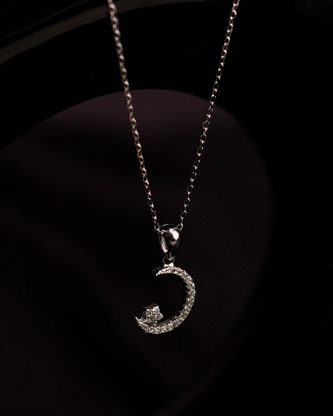 Moonbeam Starry Night Pendant