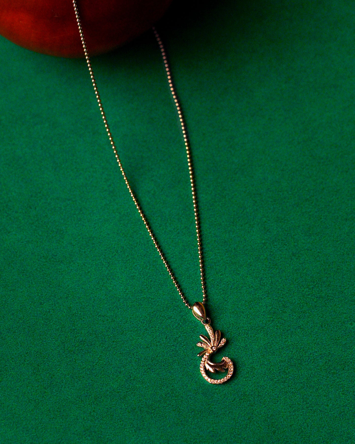 Royal Cygnet Crown Pendant