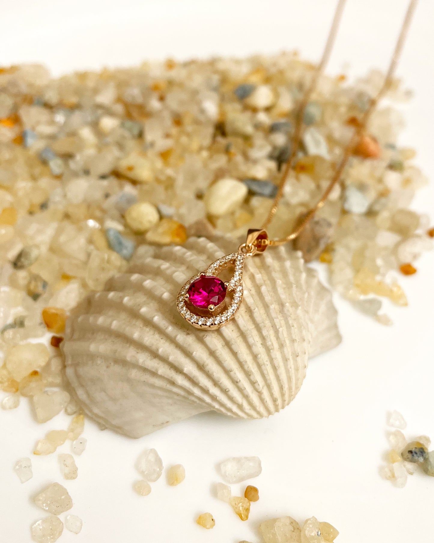 Rosy Reverie Pendant