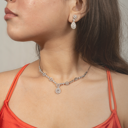 Lunar Elegance Necklace Set