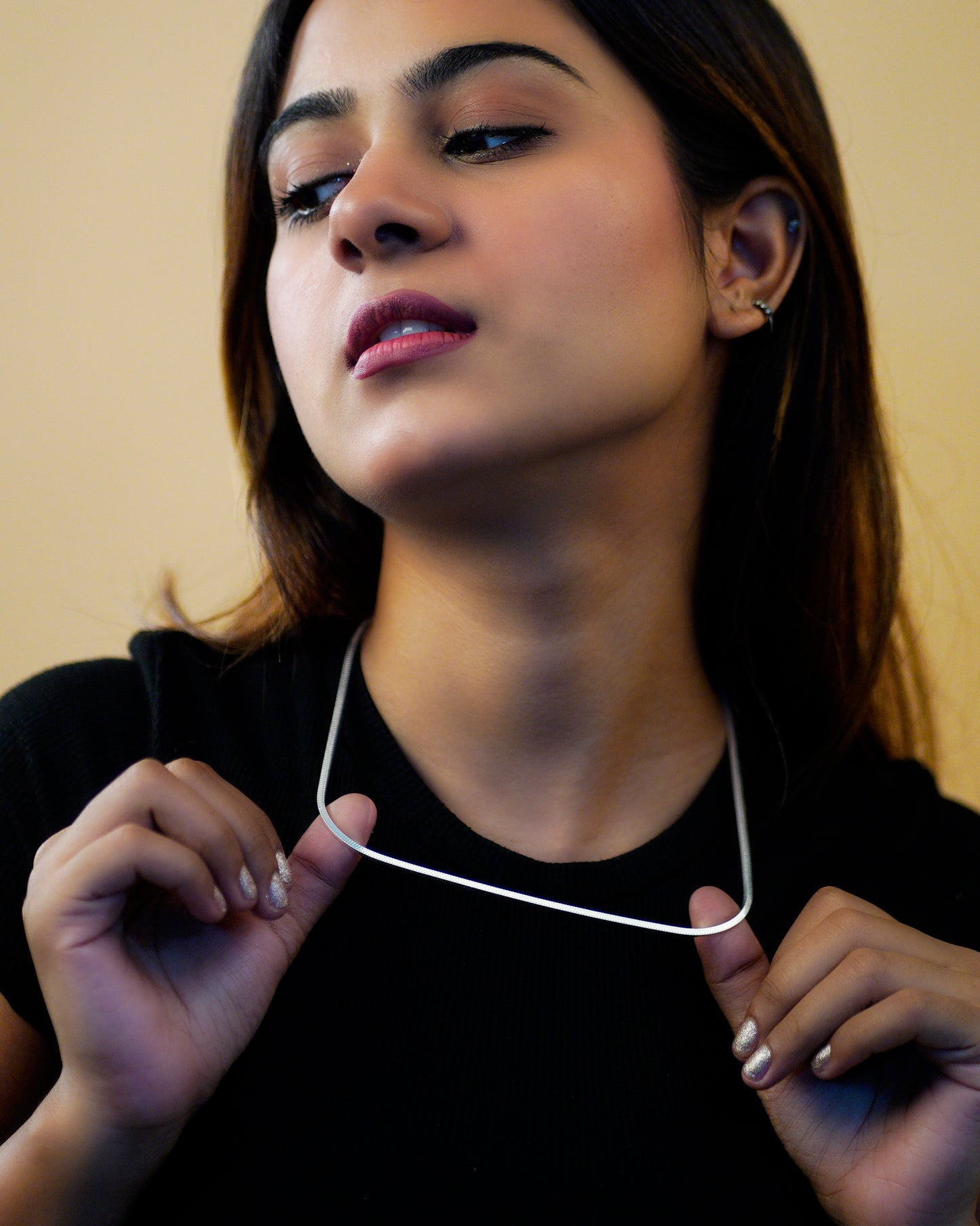 Timeless Silver Snake Chain