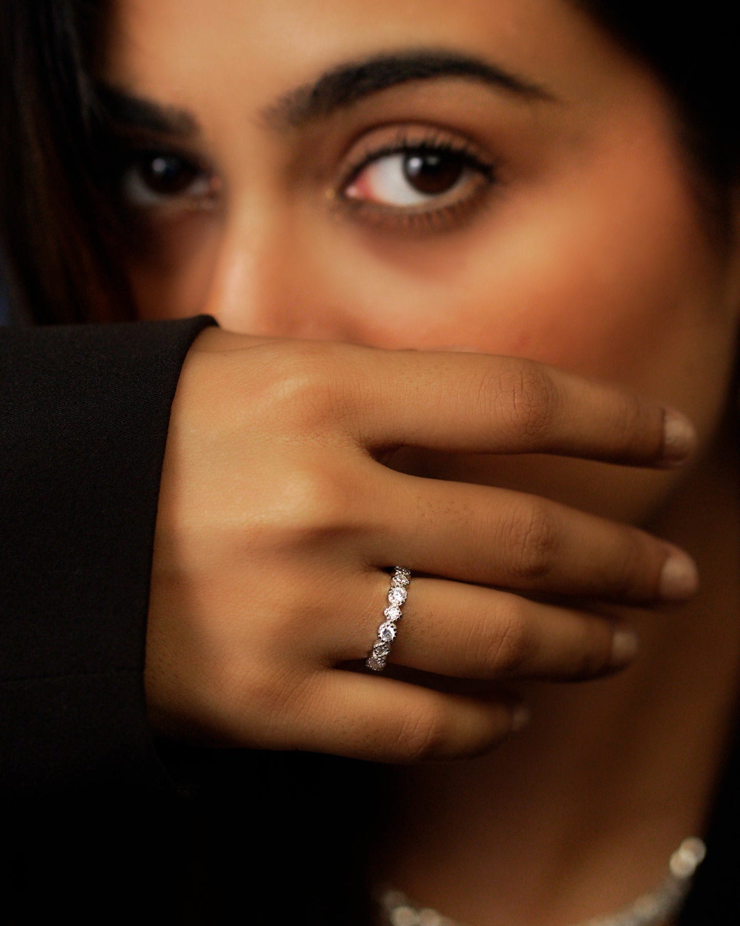 Sparkling Cosmos Ring