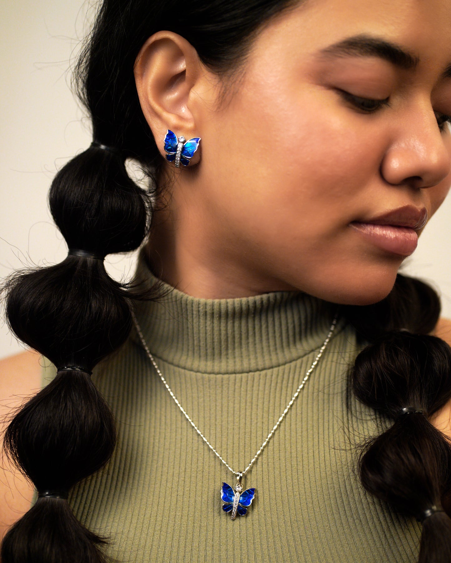Oceanic Wings of Wonder Earrings