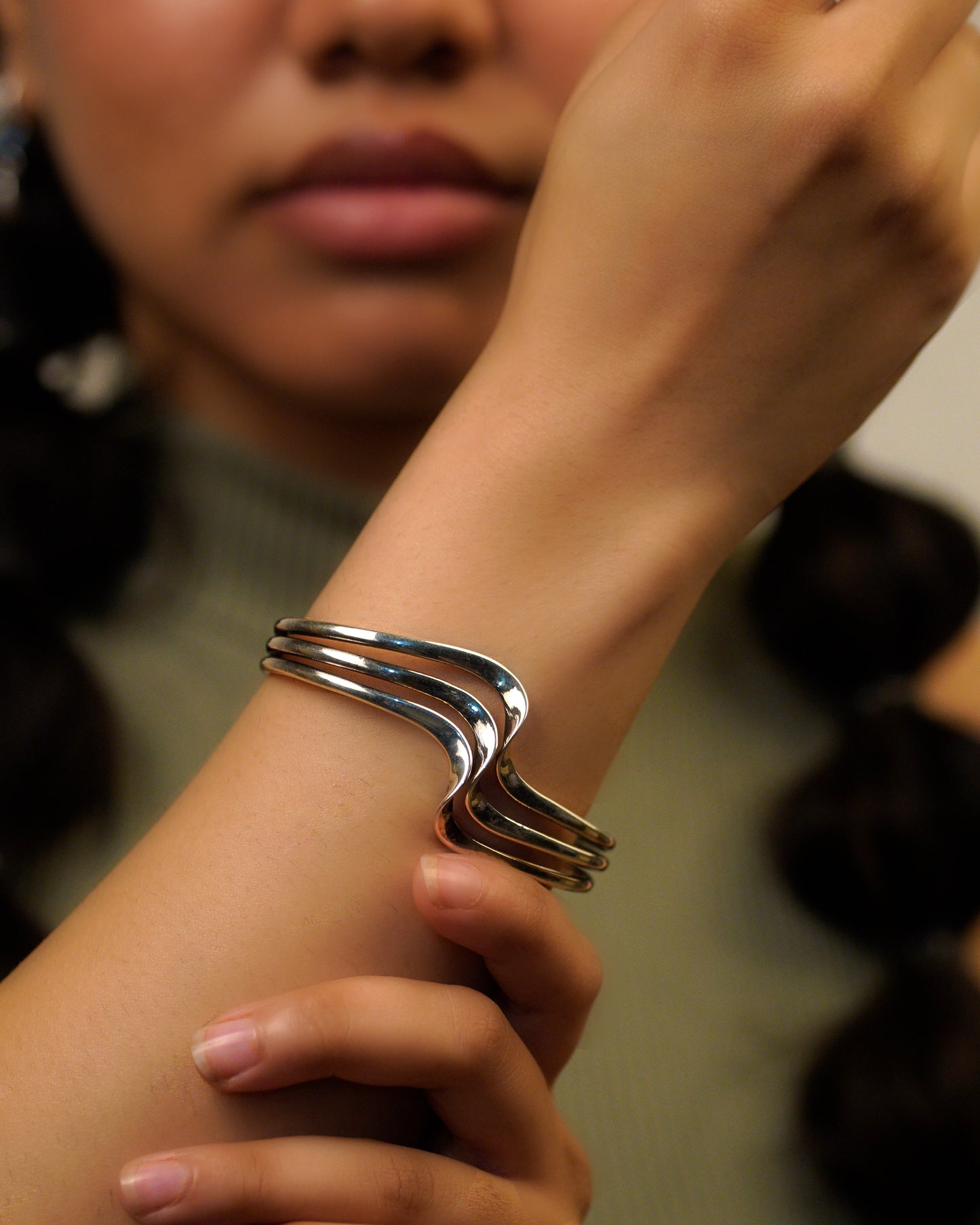 Serpentine Layered Bracelet