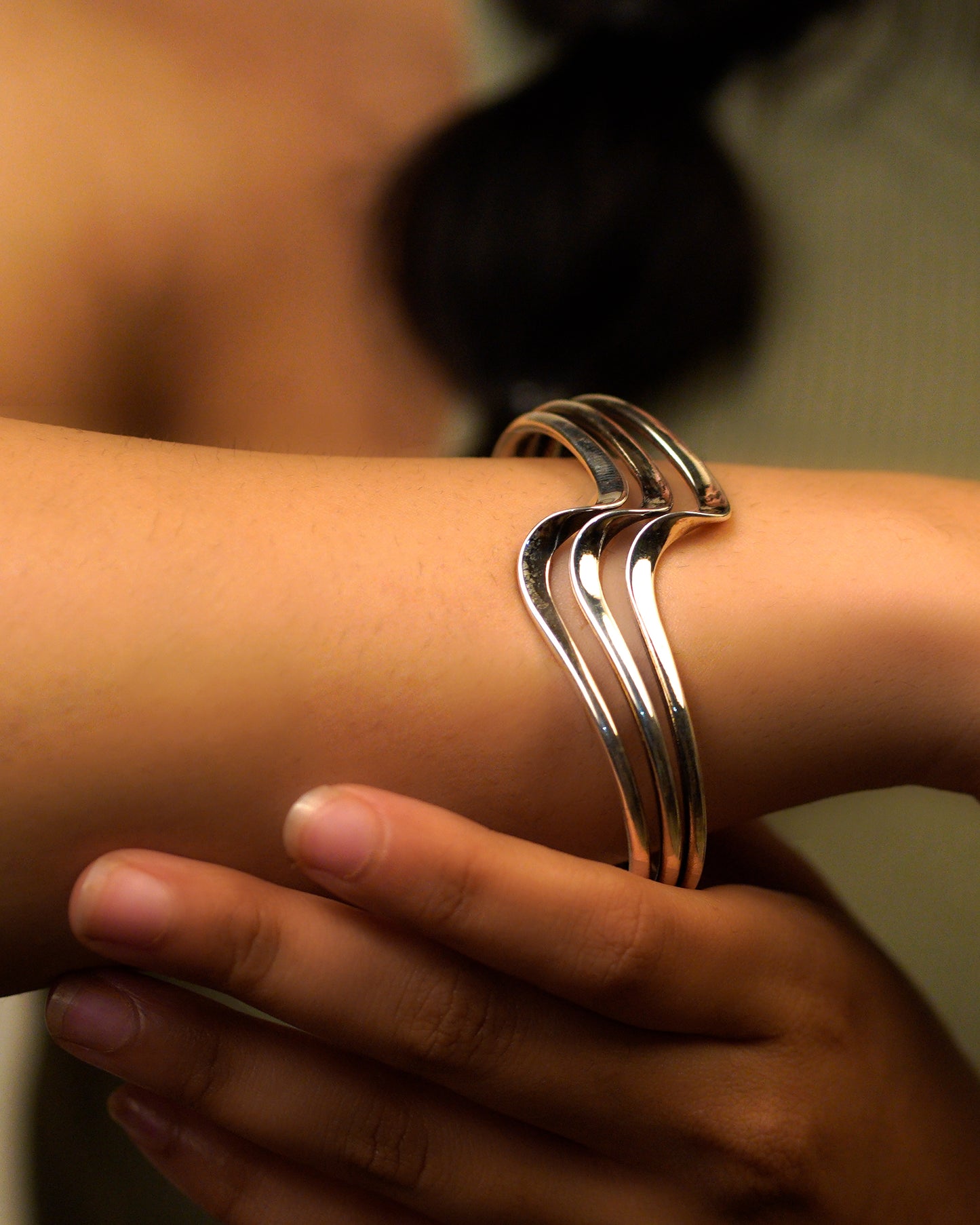 Serpentine Layered Bracelet