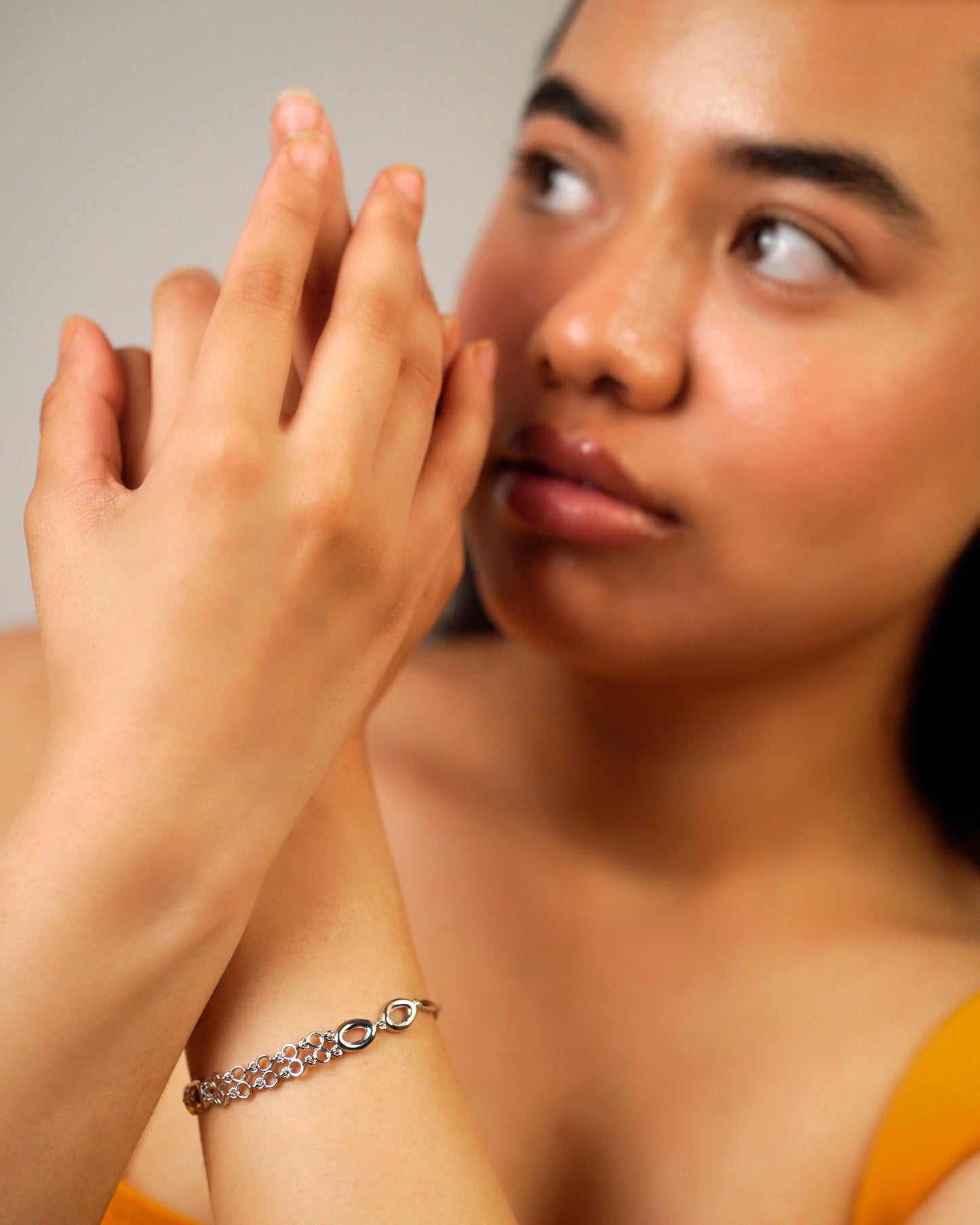 Coiled Charm Bracelet