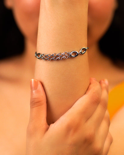 Coiled Charm Bracelet