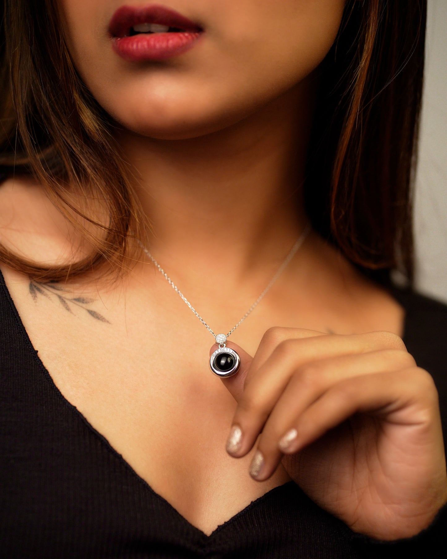 Midnight Moonlight Pendant