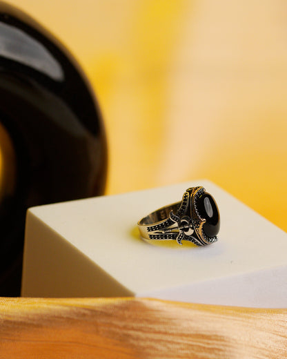 Blaze Noir Ring