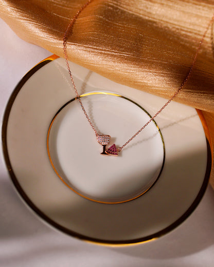Blush & Brie Pendant