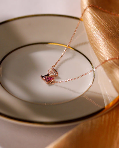 Blush & Brie Pendant