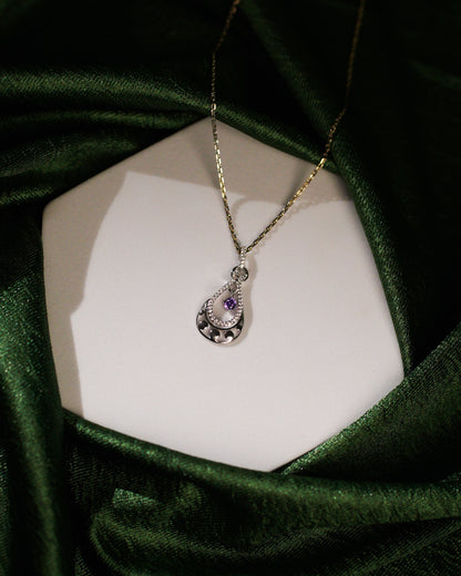 Royal Purple Triad Pendant