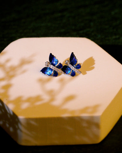 Oceanic Wings of Wonder Earrings