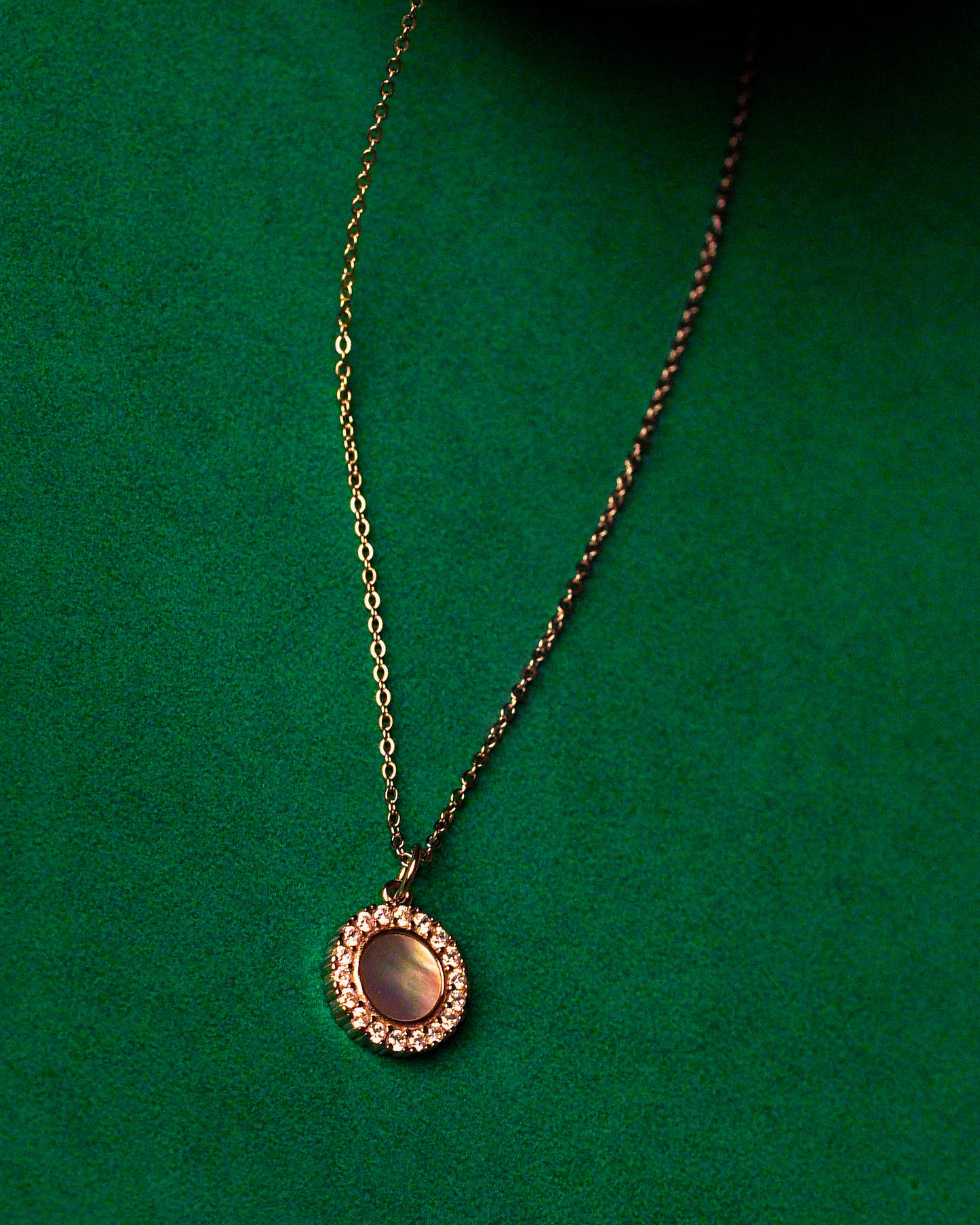 Moonlit Halo Pendant