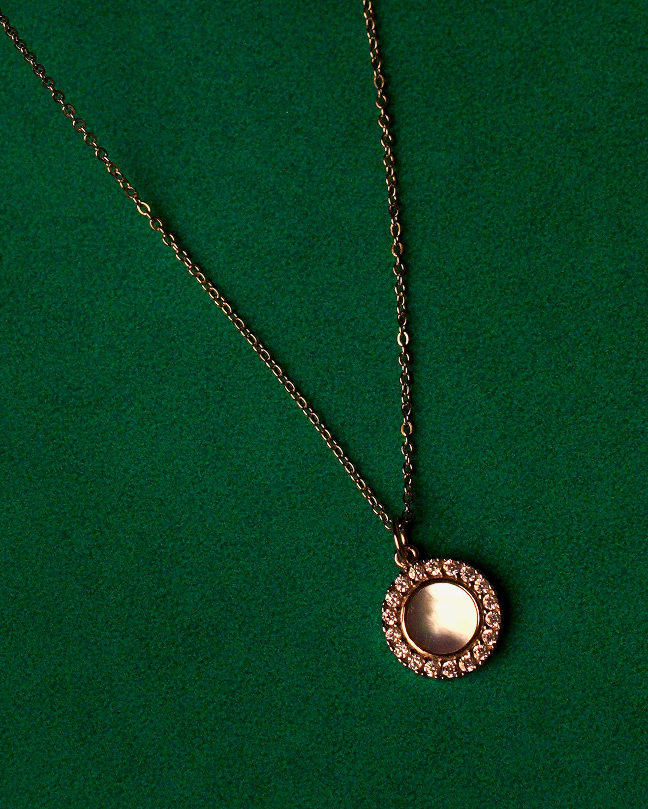 Moonlit Halo Pendant