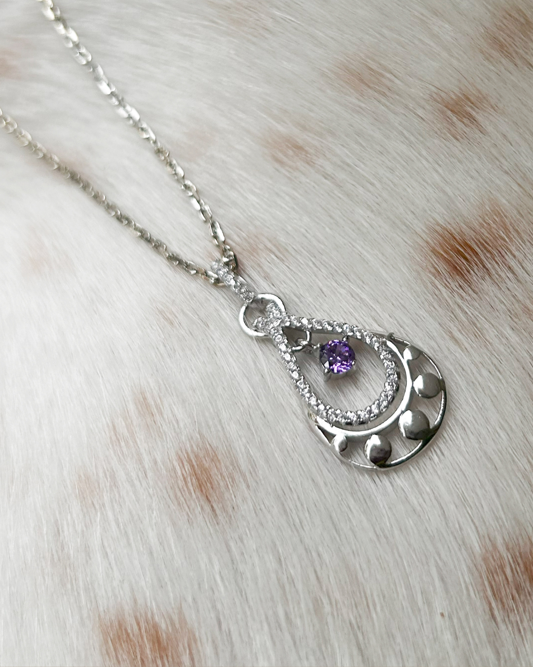 Royal Purple Triad Pendant