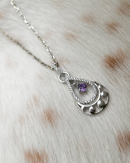 Royal Purple Triad Pendant