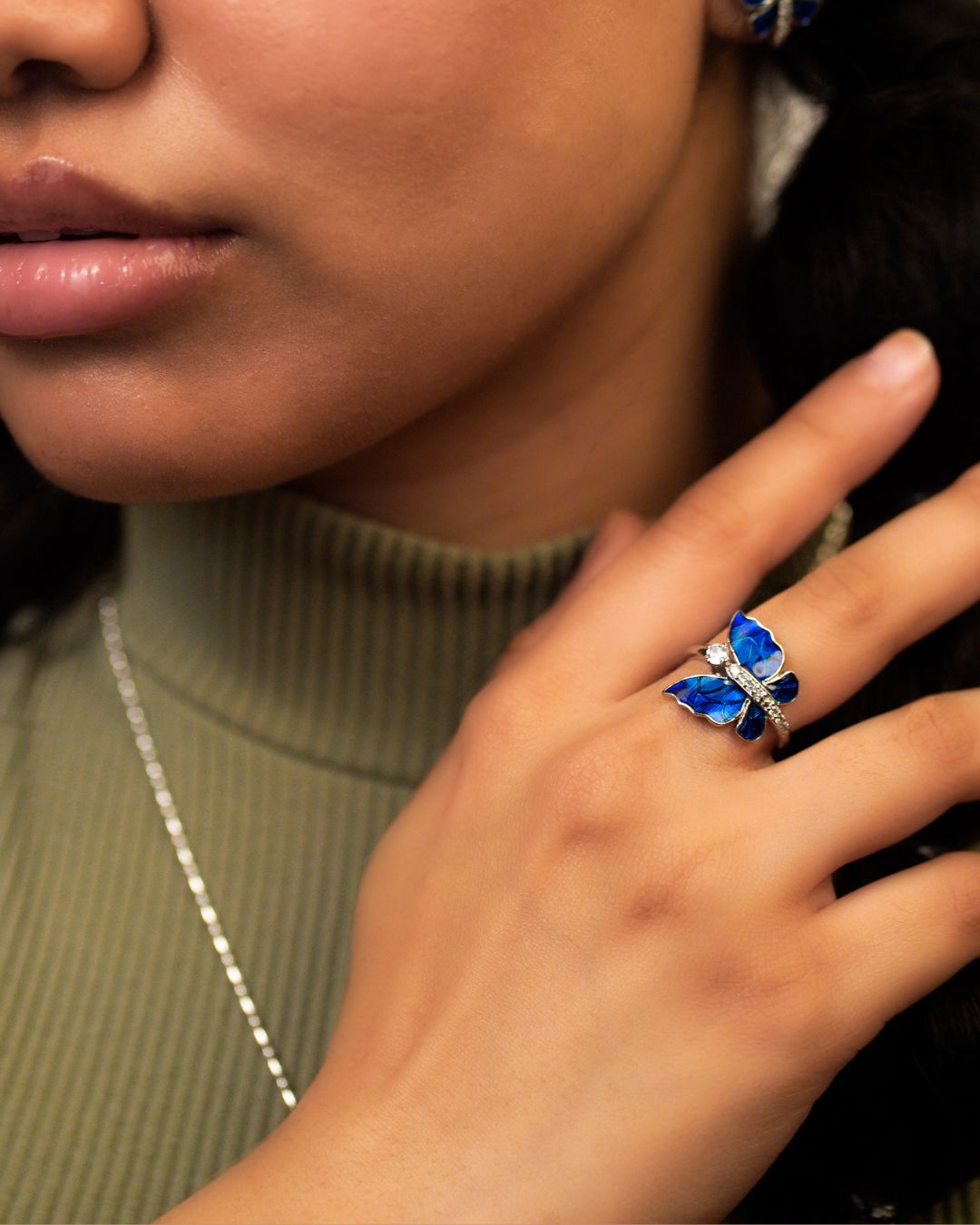 Oceanic Wings of Wonder Ring